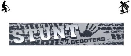 Шкурка (наклейка на деку) для трюковых самокатов 120x570 мм, STUNT (F809484-2)