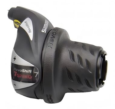 Рукоятка переключения передач (Revoshift), Правая, 7 скор., SL-RS36, SHIMANO TOURNEY (ASLRS36R7AP)