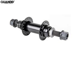 Втулка задняя 36 отв., BMX, под гайки, ось cr-mo 14M, 110x175 мм, под трещотку, QUANDO, KT-104R (NN005631)