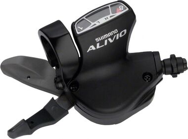 Рукоятка переключения передач (Шифтер), SL-M410, правая, 8 скор., SHIMANO ALIVIO #0