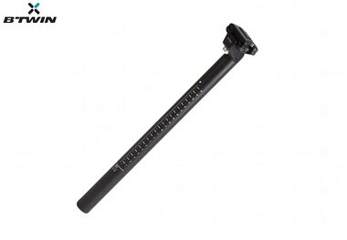 Штырь подседельный 27.2 мм, 350 мм, Алюминиевый, крепление седла - рамки, SP-C247, ROCKRIDER, ZOOM (черный, УТ00032420)