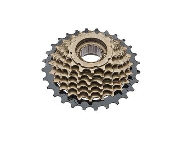 Трещотка 7 ск., KDF-711, 14-28T (черный/коричневый)