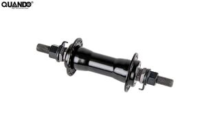 Втулка передняя 36 отв., BMX стальная, под гайки, ось 3/8''х100x140 мм, QUANDO, KT-122F (NN002182)