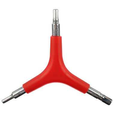 Набор инструментов KENLI: ключи шестигранные "Y",  4"/5"/6"мм, обрезиненная сталь (KL-9736)