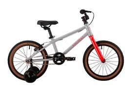 Велосипед FORMAT Kids 16 LE (16" 1 ск. OS) 2026, серо-красный, 00130011|54510