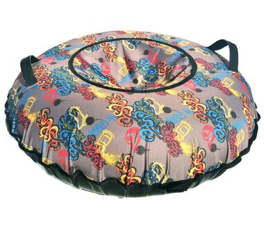 Санки надувные "Ватрушка "Граффити" #0