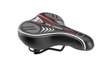 Седло комфорт 255х185 мм, HF-AZ-3268, на пружинах, с замком (УТ00023772)