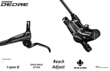 Тормоз передний, комплект, гидравлический, BL-M6000(L)/BR-M6000(F), 750 мм, SHIMANO, DEORE (черный, AM6000KLFPRX075)