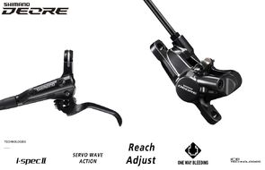 Тормоз передний, комплект, гидравлический, BL-M6000(L)/BR-M6000(F), 750 мм, SHIMANO, DEORE (черный, AM6000KLFPRX075)