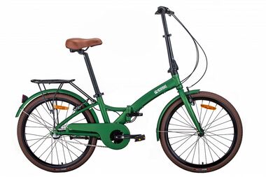 BEARBIKE Copenhagen (24" 3 ск. рост OS) 2019-2020, зеленый, RBKB0Y643002