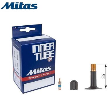 Камера 12x2,10/2,50 N11 Schrader (AV), 35 мм, Classic, Mitas (510301547111)