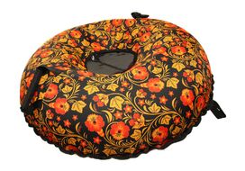 Санки надувные "Ватрушка "Хохлома"