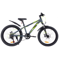 Велосипед TENET 22x12 2024 желтый