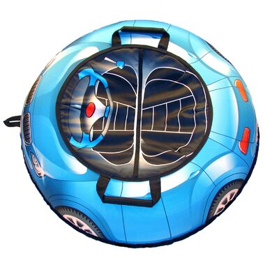 Санки надувные "Ватрушка "Супер кар БМВ" с чехлом #2