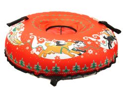 Санки надувные "Ватрушка "Хаски"