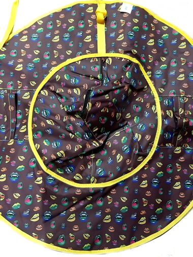 Санки надувные 100 см. "Ватрушка Принт "Lips" (КСНВ10047)