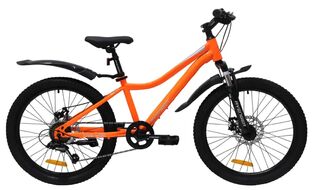 Велосипед AVENGER C221D (22" 6 ск.) оранжевый, C221D-ORN(26)