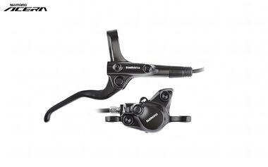 Тормоз задний, комплект, гидравлический, BL-MT200(R)/BR-MT200(R), без адаптера, 1450 мм, SHIMANO, ACERA (черный, AMT200KRRXRX145)