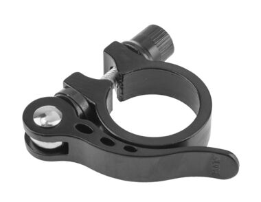 Хомут подседельного штыря с эксцентриком, 34,9 мм (чёрный, H34.9BLACK)
