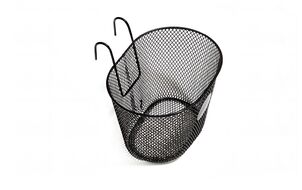 Корзина передняя, 24х18х22 см, быстросъемная, на крюках, для детск./подростк. велосипедов