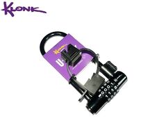 Замок противоугонный, U-LOCK 80 х 170 мм, в пластик. оболочке, сменный код, KLONK, 10391, блистер (черный)