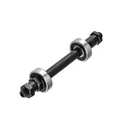 Ось задней втулки 3/8"x145 мм на промподшипниках (6200-2RS), для алюминиевых втулок, под эксцентрик, в сборе (F3052711-101)