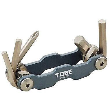 Набор инструментов TOBE, складной 5 предметов, шестигранники 4/5/6/8 мм, 2 отвертки B996050 (TB_2144)