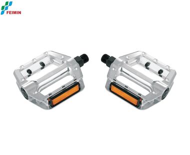 Педали, Алюминиевые, платформенные (комплект 2 шт.) 9/16", 115x90 мм, FP-922 FEIMIN (NN002678)