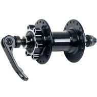 Втулка передняя 32 отв., алюминиевая, под диск, на эксцентрике, ось 3/8''х100x108 мм,черный,ZP-1024F