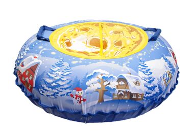 Санки надувные "Ватрушка "Зимняя ночь" с чехлом #1