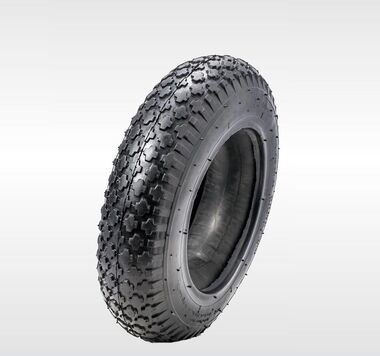 Покрышка 8х3.50, в комплекте с камерой, для тачек #0