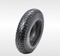 Покрышка 8х3.50, в комплекте с камерой, для тачек