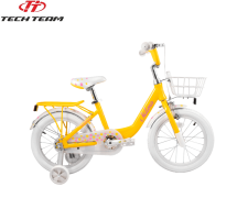 Велосипед TechTeam Milena 16" желтый (алюмин)