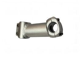 Вынос руля алюминиевый нерегулируемый безрезьбовой 28,6 мм, 25,4 мм, угол 7°, 90 мм, НХ-Y08-11 (серебристый) УТ00020666