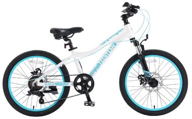 Велосипед TECH TEAM ELIS 20 disc (20" 7 ск. рост 11") ALU, белый (NN007714)