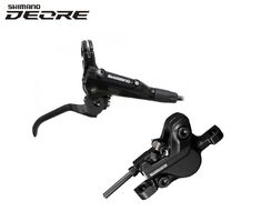 Тормоз задний (комплект) гидравлический BL-MT501(R)/BR-MT500(R), 1400 мм, Deore SHIMANO (черный, AMT5012KRRURX140)