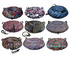 Санки надувные 80 см. "Ватрушка Принт "Ассорти" (КСНВ8016)