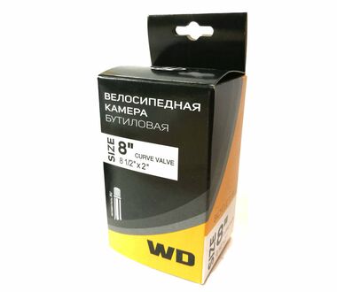 Камера 8х2 Бутил, загнутый ниппель (AV), WANDA #0