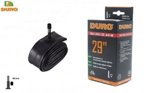 Камера 29x1,75/2,125 бутил, авто-ниппель, A/V-48 мм, DURO