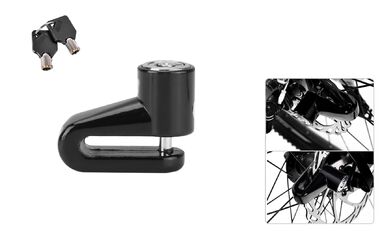 Замок противоугонный, Disc-LOCK, 5.5, на ротор дискового тормоза, круглый ключ, GK202.205