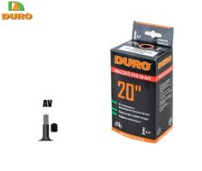 Камера 20x2,25/2,50 бутил, авто-ниппель, A/V (BMX), DURO