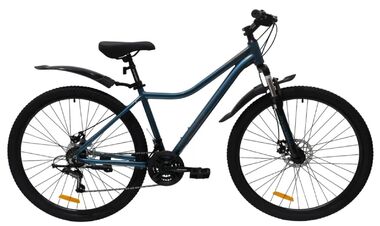 Велосипед AVENGER A292D (29" 21 ск. рост. 17") ALU, зеленый металлик/серый, A292D-GN-17(26)