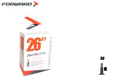 Камера 26x1,95/2,125 TU262 FORWARD Бутил Schrader (AV) WANDA (VTU262NR192101)
