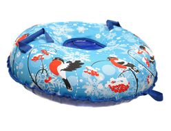 Санки надувные "Ватрушка "Снегири"